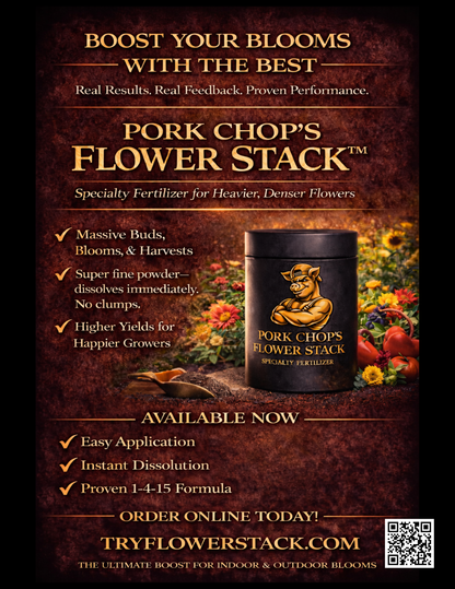 Pork Chop's Flower Stack